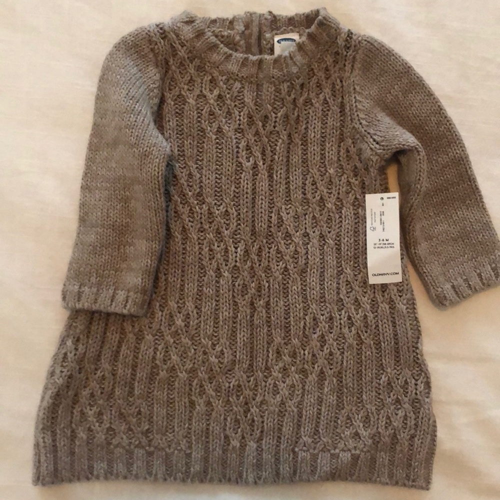 Old Navy Sweater Dress 3-6M